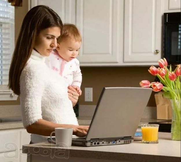 Подработка онлайн для мам в декрете и домохозяек